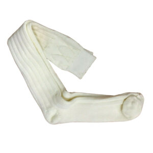 Acrylic Cream Color Hose Socks