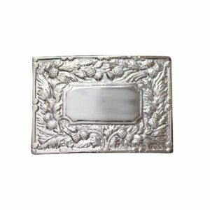 Scottish Thistle Design Kilt Belt Buckle